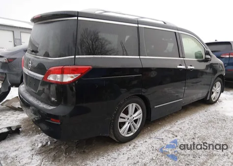 2013 Nissan Quest Sl from USA, damaged, VIN JN8AE2KP6D9063718